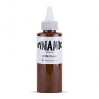 Тату краска Dynamic Colors Brown - 120 мл коричневый