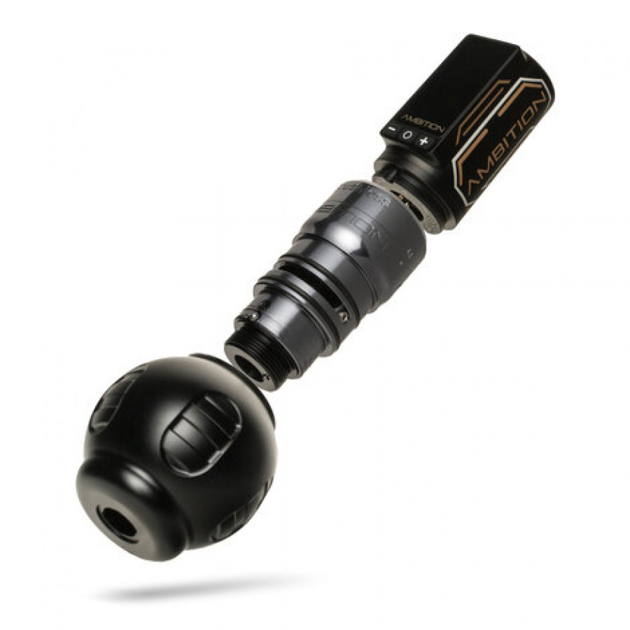 Беспроводная тату машинка Ambition Ninja Max 280 Silver